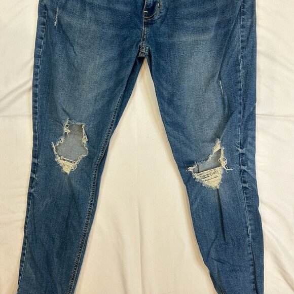 Blue Skinny Jeans Original Use Women's Size 34x32 - Picture 4 of 12
